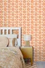 ESTAhome Tapete Blumen Orange 50 x 900 cm Produktbild-Vorschau 4