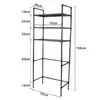 Badregal Toilettenregal 3-Tiers Standregal Produktbild-Vorschau 4