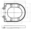 BERNSTEIN Duroplast WC-Sitz U1009 mit Soft-Close-Funktion – Produktbild-Vorschau 1