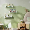 WOLTU Wandregale 3er Set, Hängeregal mit Metallstange, Produktbild-Vorschau 2