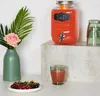 Relaxdays Getränkespender mit Fruchteinsatz, Limobehälter Produktbild-Vorschau 2