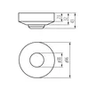 Bewegungsmelder 1200W 360 Grad ROLF JQ-O IP20 weiß 08821 Produktbild-Vorschau 3