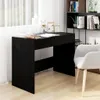 vidaXL Psací stůl černý 101x50x76,5 cm odvozený výrobek ze Náhled obrázku produktu 2