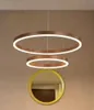 Coffee Ring 60 Double - żyrandol LED pierścienie 60 i 40cm Podgląd zdjęcia produktu 3