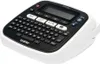 A white and black Brother P-touch D200BWVP label maker is shown from a slightly elevated angle against a white background. Produktbild-Vorschau