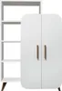 Skye Decor, Form - White, knižnice, biela, 90 x 132 x 32 cm Náhľad obrázku produktu 5