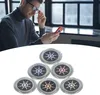6er-Pack Silberne Negative Ionen Strahlenschutz-Aufkleber Produktbild-Vorschau 2