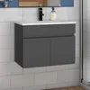Waschtisch mit Unterschrank 60cm BERGEN Badmöbel Set Produktbild-Vorschau 1
