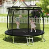 COSTWAY Ø366cm Trampolin Outdoor, Gartentrampolin rund mit Produktbild-Vorschau 5