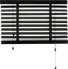 Holz Jalousie 50 mm - Schwarz - 60 cm x 175 cm - Fenster Produktbild-Vorschau 8