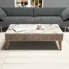 Skye Decor, Milan- Milan HCT, barva ořech, bílá, obývací Náhled obrázku produktu 4