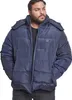 Urban Classics - HOODED PUFFER Winterjacke navy - M Produktbild-Vorschau 6