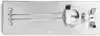 Ibili Maestro Schinkenhalter 49 Cm Silber  Silber One Size Produktbild-Vorschau 2