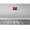 vianmo Holzschild 20x30 cm Norwegen Fahne Flagge Wappen Produktbild-Vorschau 2