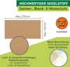 Seilspann-Sonnensegel 270x140cm beige/sand Produktbild-Vorschau 2