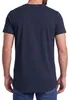 Mivaro Herren T-Shirt extra lang Dunkelblau XXL - Longshirt Produktbild-Vorschau 5