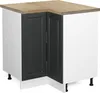 Eckunterschrank Vicco R-Line Anthrazit Landhaus 75.6 cm , Produktbild-Vorschau 5