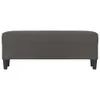 A studio shot of a gray ottoman against a white background. Náhľad obrázku produktu