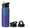Trinkflasche Edelstahl 500ml Thermo Flasche Sport isoliert Blau, Lila Vinsun Produktbild-Vorschau