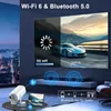 Projektor, Beamer, 4K 1080P Android 11 200 ANSI, Tragbarer Produktbild-Vorschau 3
