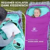 NORDBÄR® Kinder-Schlafsack 3-Jahreszeiten lila Produktbild-Vorschau 5