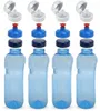 4x 1,0L Kavodrink Wasserflasche mit Lebensblume Deckel + 4x Produktbild-Vorschau 2