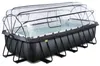 EXIT Black Leather Rahmenpool 540x250x122cm, Aufstellpool, Produktbild-Vorschau 2
