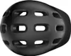 A black helmet with ventilation holes. Produktbild-Vorschau