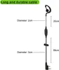 Retevis RE3120 Vysílačka Headset, 2kolíková sluchátka typu Náhled obrázku produktu 3