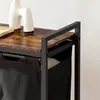 Kosz na pranie z półką i kółkami - 4 x 398L Worek na pranie Podgląd zdjęcia produktu 5
