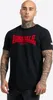 Herren T-Shirt normale Passform LL008 ONE TONE Black/Red L Produktbild-Vorschau 1