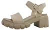 Dockers par Gerli - Sandales pour femmes, couleur beige Voir les images du produit 1