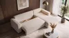 Ecksofa, Schlafsofa, mit Bettkasten 279x187cm CORD Produktbild-Vorschau 5