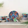 CreaTable, 17406, Folklore Blue, 16-dielna séria, kamenina Náhľad obrázku produktu 13