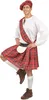 A man wearing a Scottish kilt costume. Náhľad obrázku produktu