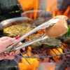 Grillzange aus rostfreiem Edelstahl [Länge-28cm] | Produktbild-Vorschau 3