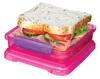 Sistema Lunch-Sandwich-Boxen | 450 ml | BPA-frei | 3 Stück Produktbild-Vorschau 10