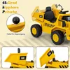GOPLUS 12V Muldenkipper für Kinder, Caterpillar Elektroauto Produktbild-Vorschau 2
