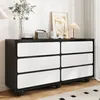 Merax Sideboard avec pieds métalliques stables, commode Voir les images du produit 1