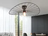 Reality Chapeau Deckenleuchte E27  ⌀60cm Schwarz Matt Produktbild-Vorschau 5