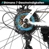 Hiland 26 Zoll Herren Damen Elektrofahrrad, 7 Gang Produktbild-Vorschau 4