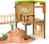A toy adventure station with a bridge, ladder, and a small hill. Anteprima dell’immagine prodotto