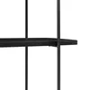 A close-up shot of a black shelf on a white background. Produktbild-Vorschau