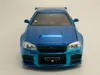 Nissan Skyline GT-R R34 2002 blau Brian Fast & Furious Produktbild-Vorschau 5
