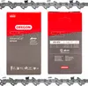 Two boxes of Oregon AdvanceCut chainsaw chains are displayed side-by-side, with a section of chainsaw chain above and below them. Anteprima dell’immagine prodotto