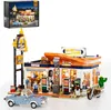 FUNWHOLE Tankstelle (1608 Teile) F9065 Produktbild-Vorschau 1
