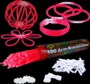 100 rote Arm-Knicklichter incl. 100 TopFlex, zwei 3fach und Produktbild-Vorschau 1