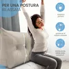 Cuscino per schienale ELONEO largo 160 cm, cuscino a cuneo Anteprima dell’immagine prodotto 6