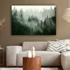 MuchoWow® - Leinwandbilder - Wald - Nebel - Bäume - Natur, Produktbild-Vorschau 5