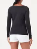 Triumph Damen Flex Smart Top LSL EX 01 Pajama Top, SCHWARZ, Produktbild-Vorschau 3